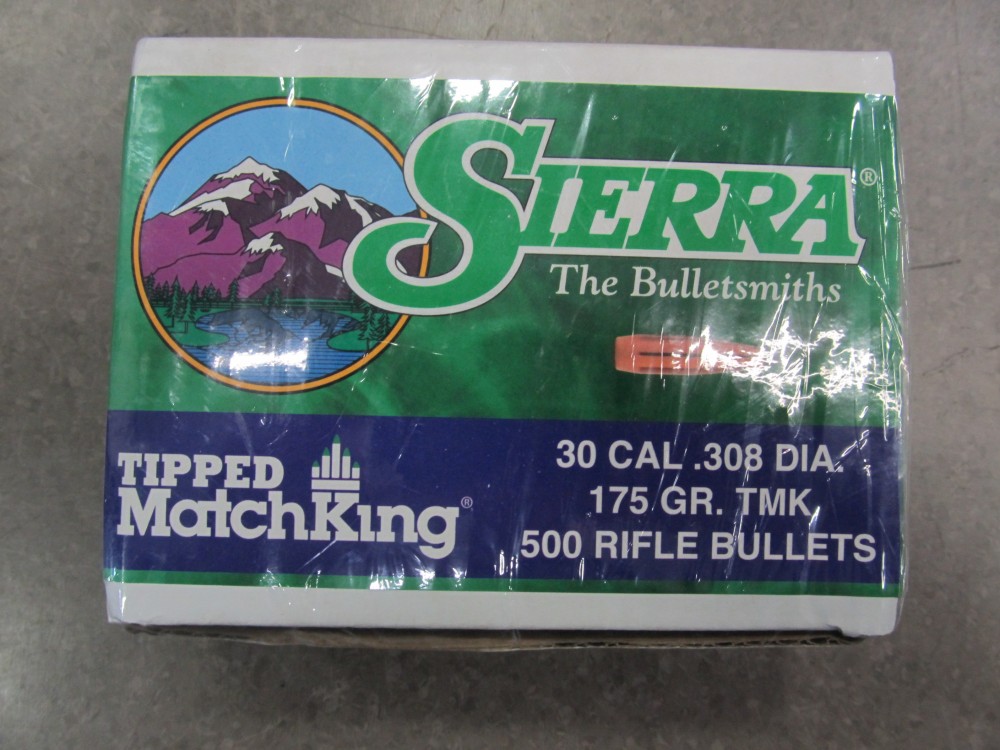 SIERRA PALLE CAL30 175 GR TMK