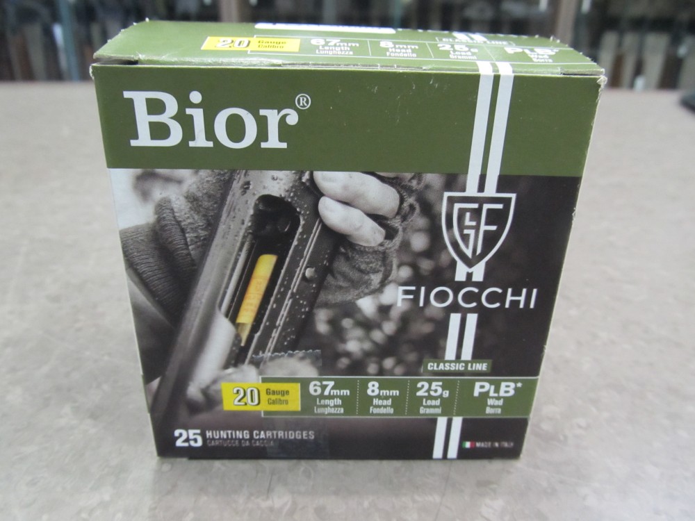 FIOCCHI CART BIOR C20 PB 10