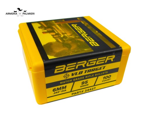 BERGER PALLE 6MM GR95 VLD TARGET