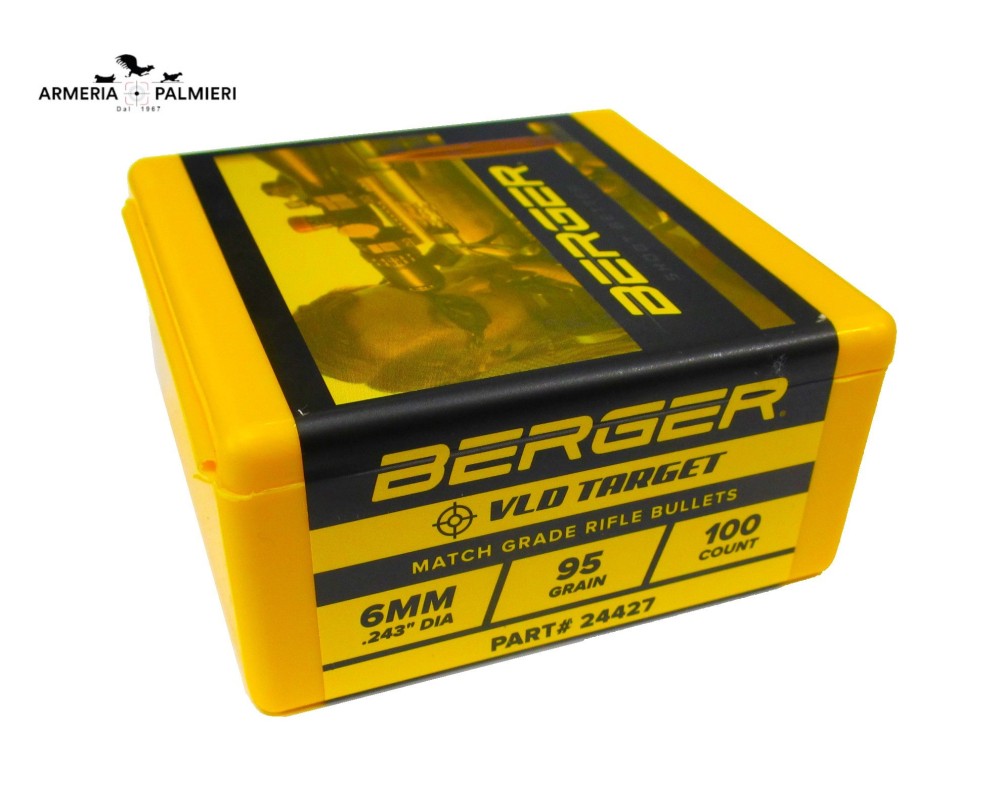 BERGER PALLE 6MM GR95 VLD TARGET