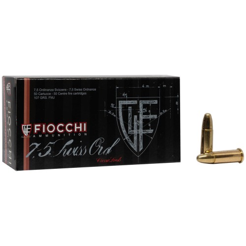 FIOCCHI CARICHE 7,5 SWISS ORD G 107
