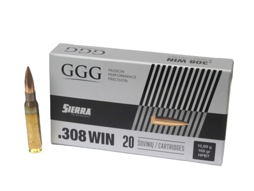 GGG CARICHE 308 WIN HPBT GR 168