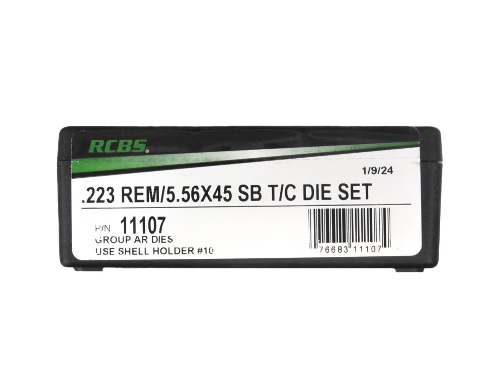 RCBS AR DIE SB T/C DIE SET 223 REM