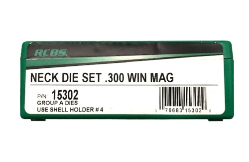 RCBS NECK DIE SET 300 WIN MAG