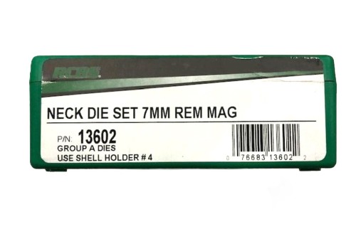 RCBS NECK DIE SET 7 MM REM MAG