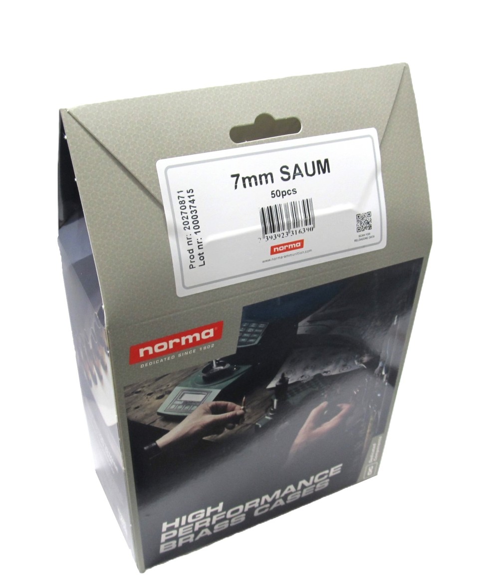 NORMA BOSSOLI 7MM SAUM 50 PZ