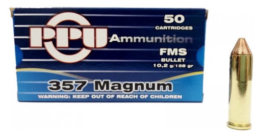 PRVI CARICHE 357 MAG 158 GR FMS