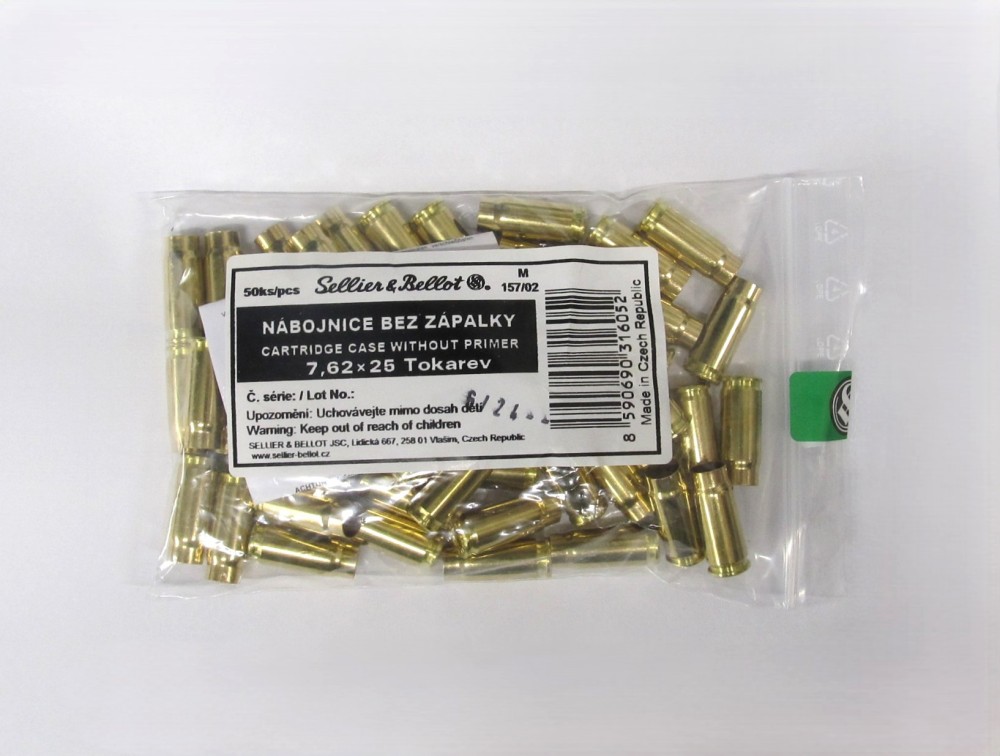 S&B BOSSOLI CAL 7,62X25 TOKAREV