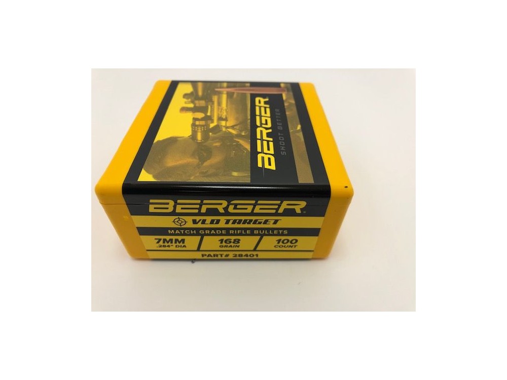 BERGER PALLE C 7MM GR168 VLD TARGET