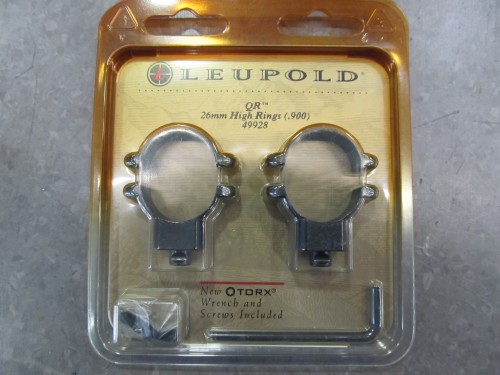 LEUPOLD ANELLI QR 26MM HIGH