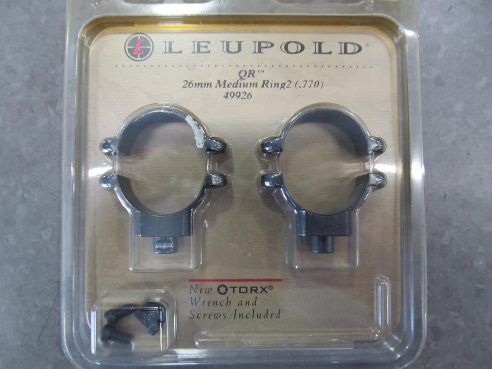 LEUPOLD ANELLI QR 26MM MEDIUM
