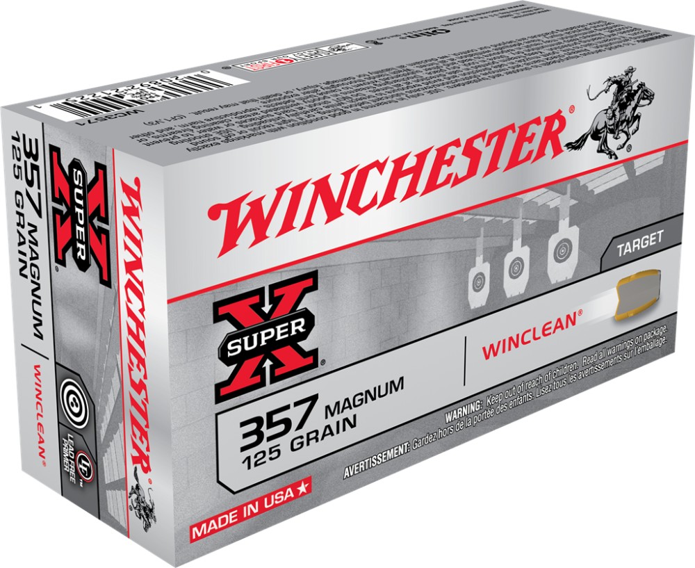 WINCHESTER CARICHE 357 MAG 125 GR