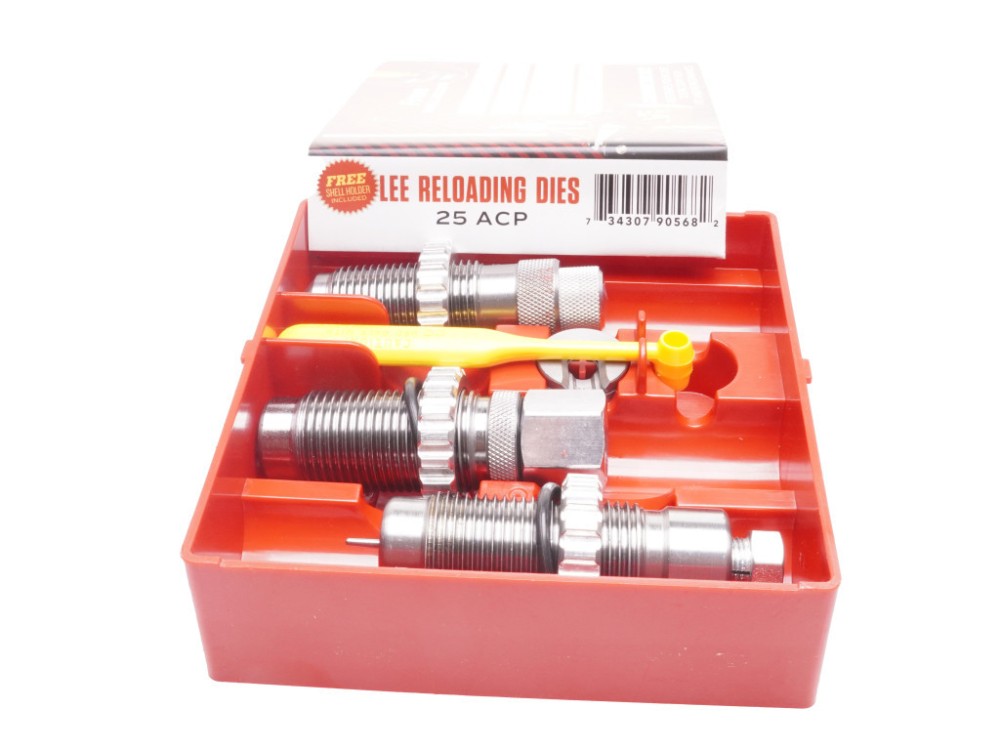LEE CARBIDE DIES SET 25 AUTO