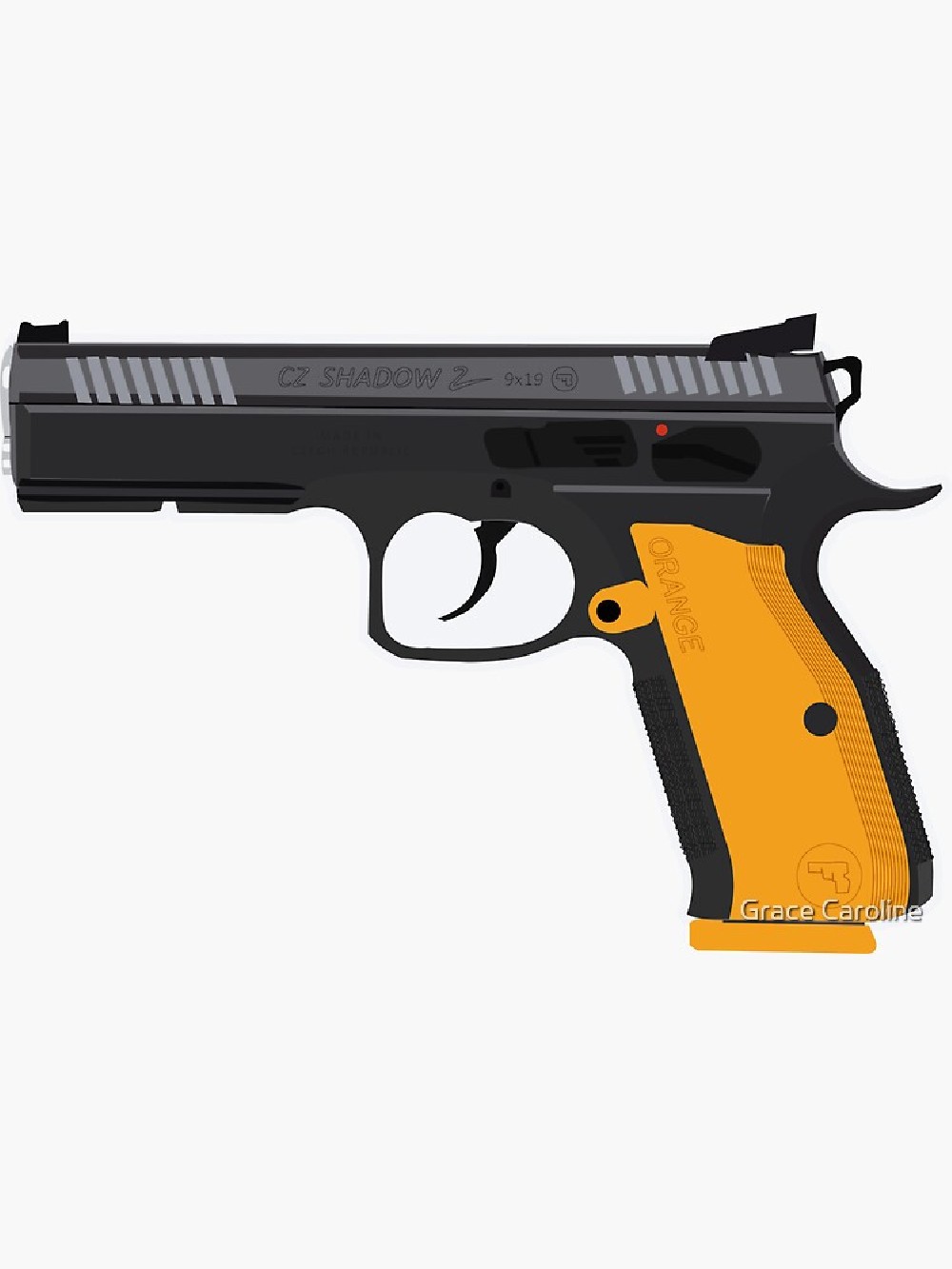 CZ PISTOLA SHADOW2 ORANGE 9LUGER
