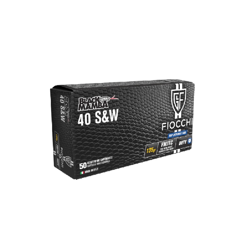 FIOCCHI CARICHE 40SW 135 GR MAMBA
