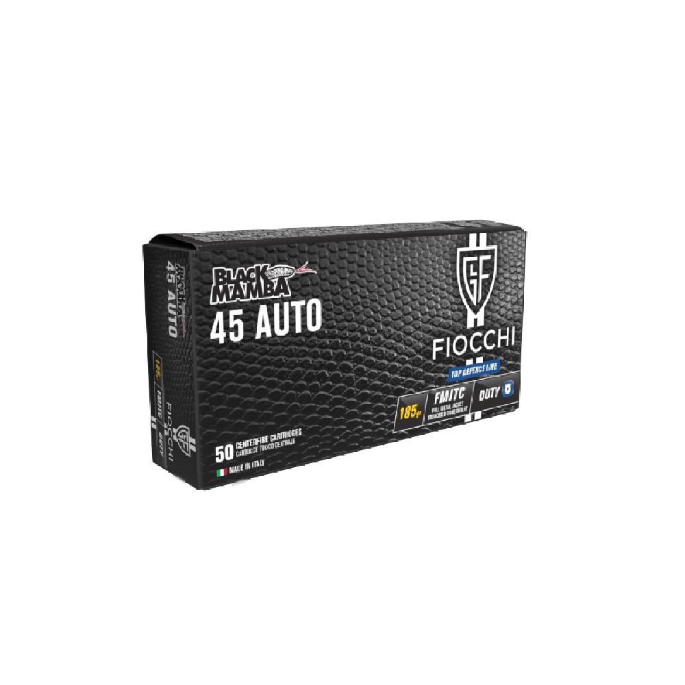 FIOCCHI CARICHE 45ACP BLACK 185 GR