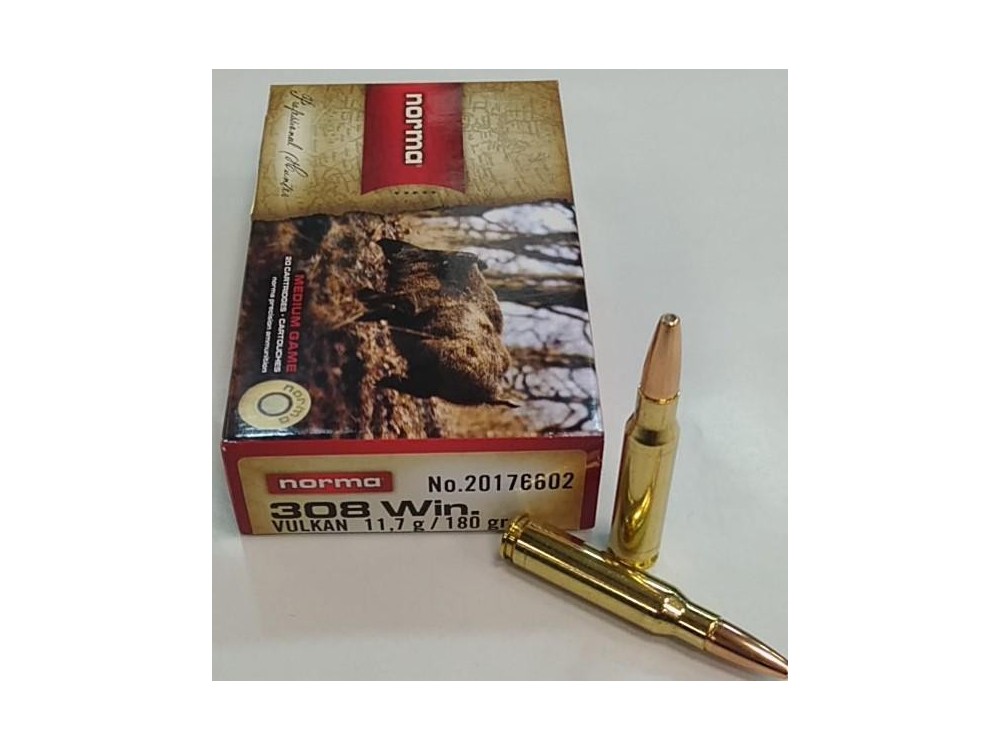 NORMA CARICHE 308 WIN 180 GR
