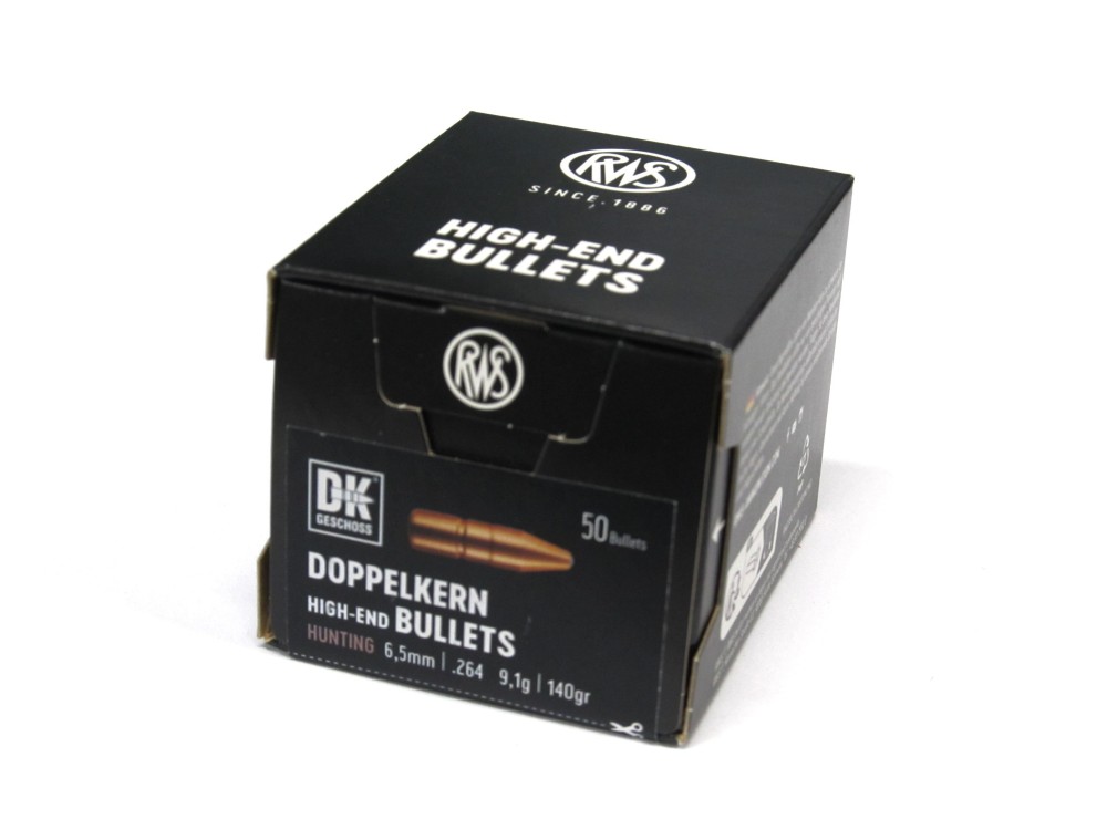 RWS PALLE 6,5 GR 143 MATCH DIA 264