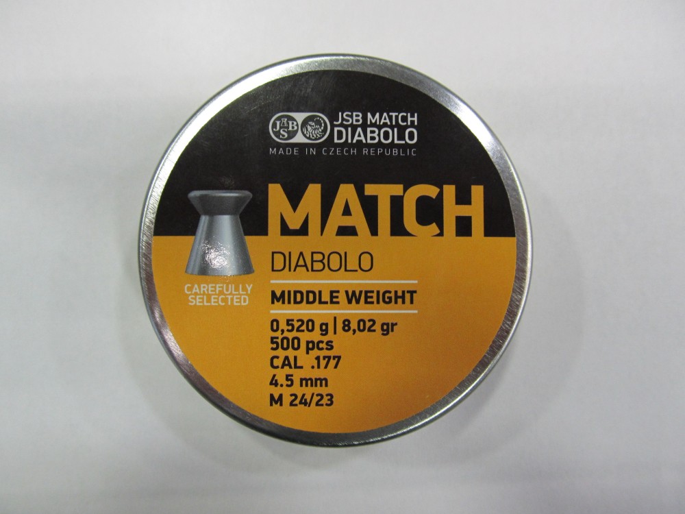 JSB MATCH RIFLE 4,5 8,02 GR
