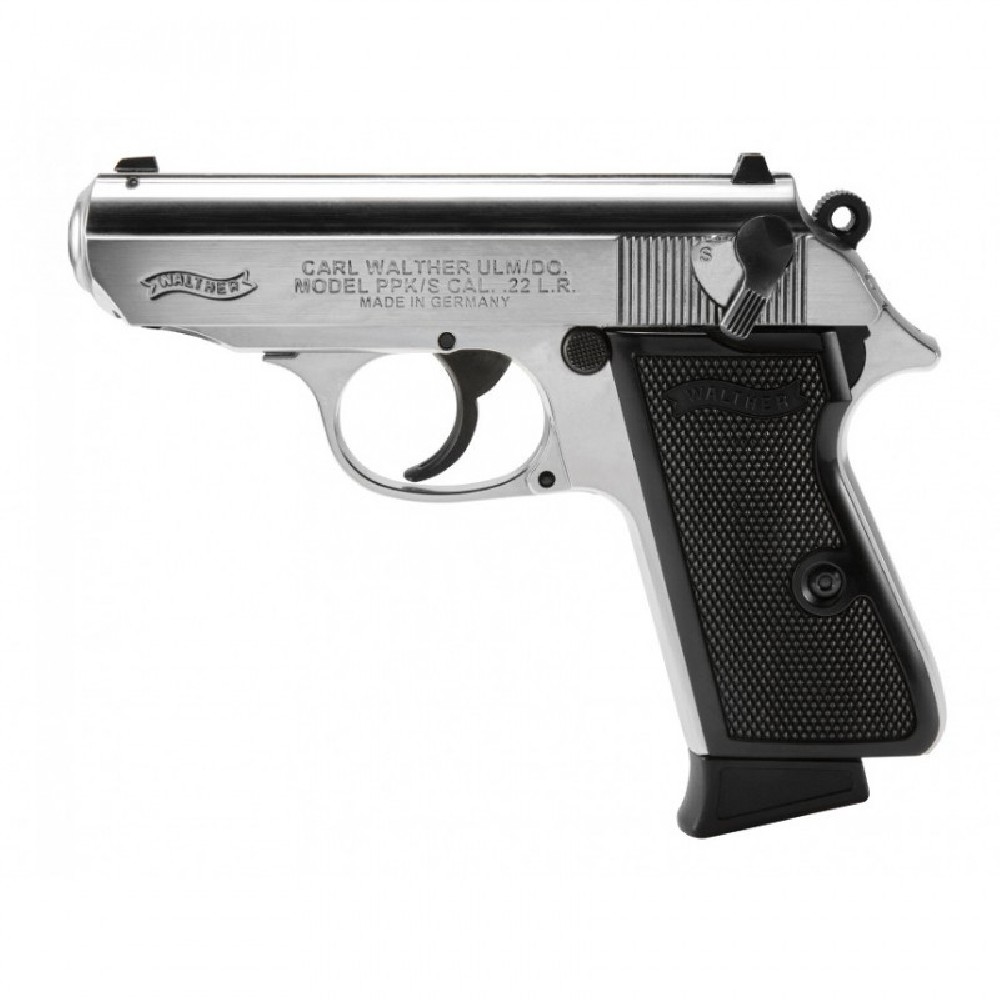 WALTHER PPK S CAL 22LR NICKEL