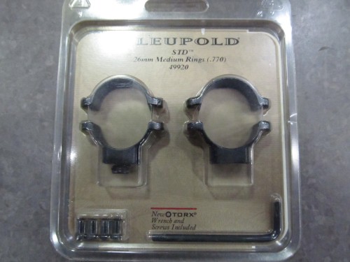 LEUPOLD ANELLI STD MEDIUM RINGS