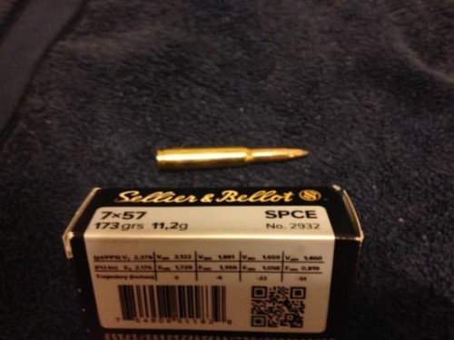 S&B CARICHE 7 X 57 SPCE GR 173