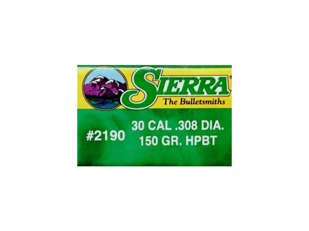 SIERRA CAL 30 GR 150 HPBT MATCHKING