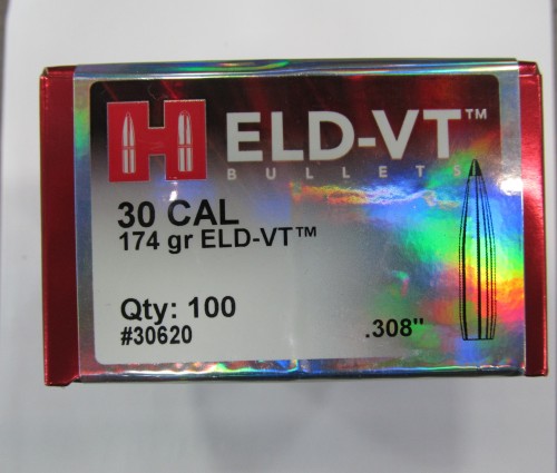 HORNADY PALLE CAL30 GR 174 ELD-VT