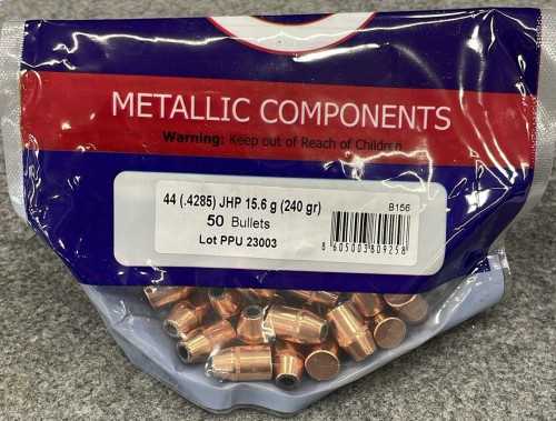 PPU PALLE 44 GR 240 JHP QT 50
