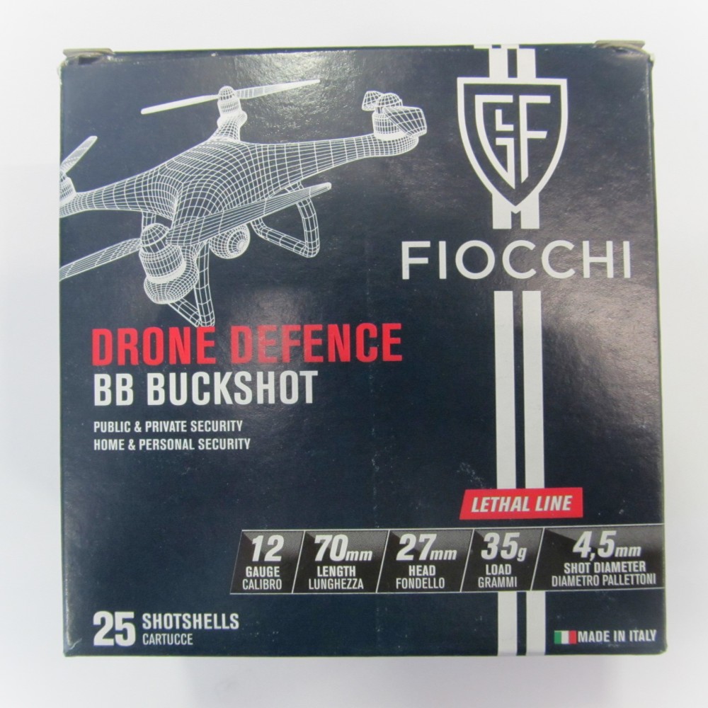 FIOCCHI CARTUCCE C12 DRONE DEFENC