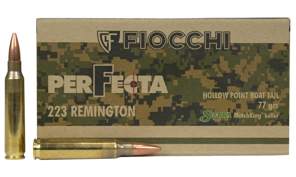 FIOCCHI CARICHE 223 R HPBT GR 77