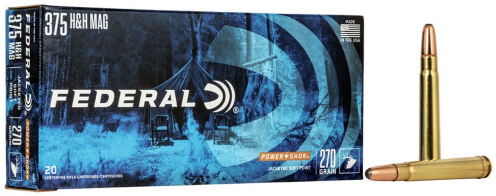 FEDERAL CARICHE 375 H&H MAG 270GR