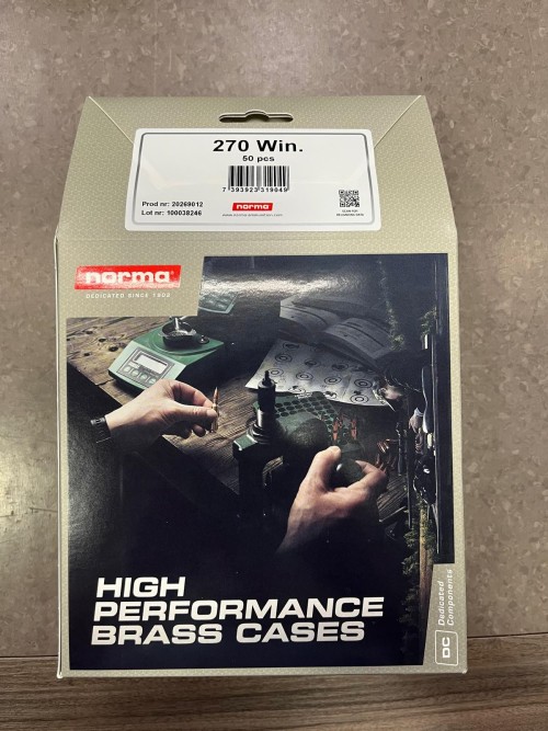 NORMA BOSSOLI CAL 270 WIN 50 PZ