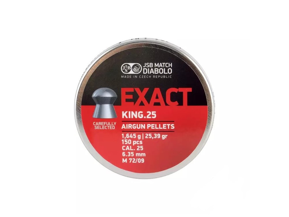 JSB PALLINI EXACT KING 6,35 DIABOLO