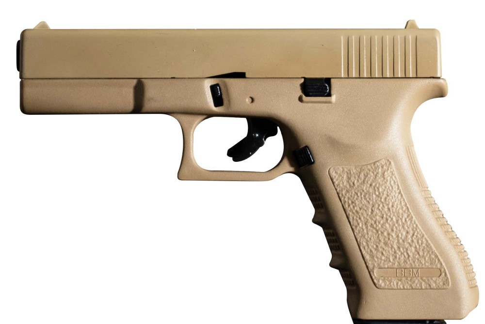 BRUNI GLOCK 17 CAL 9PAK TAN