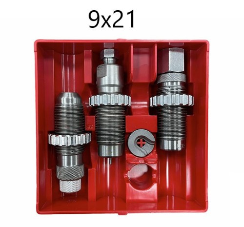 LEE 3 DIES SET STEEL 9X21