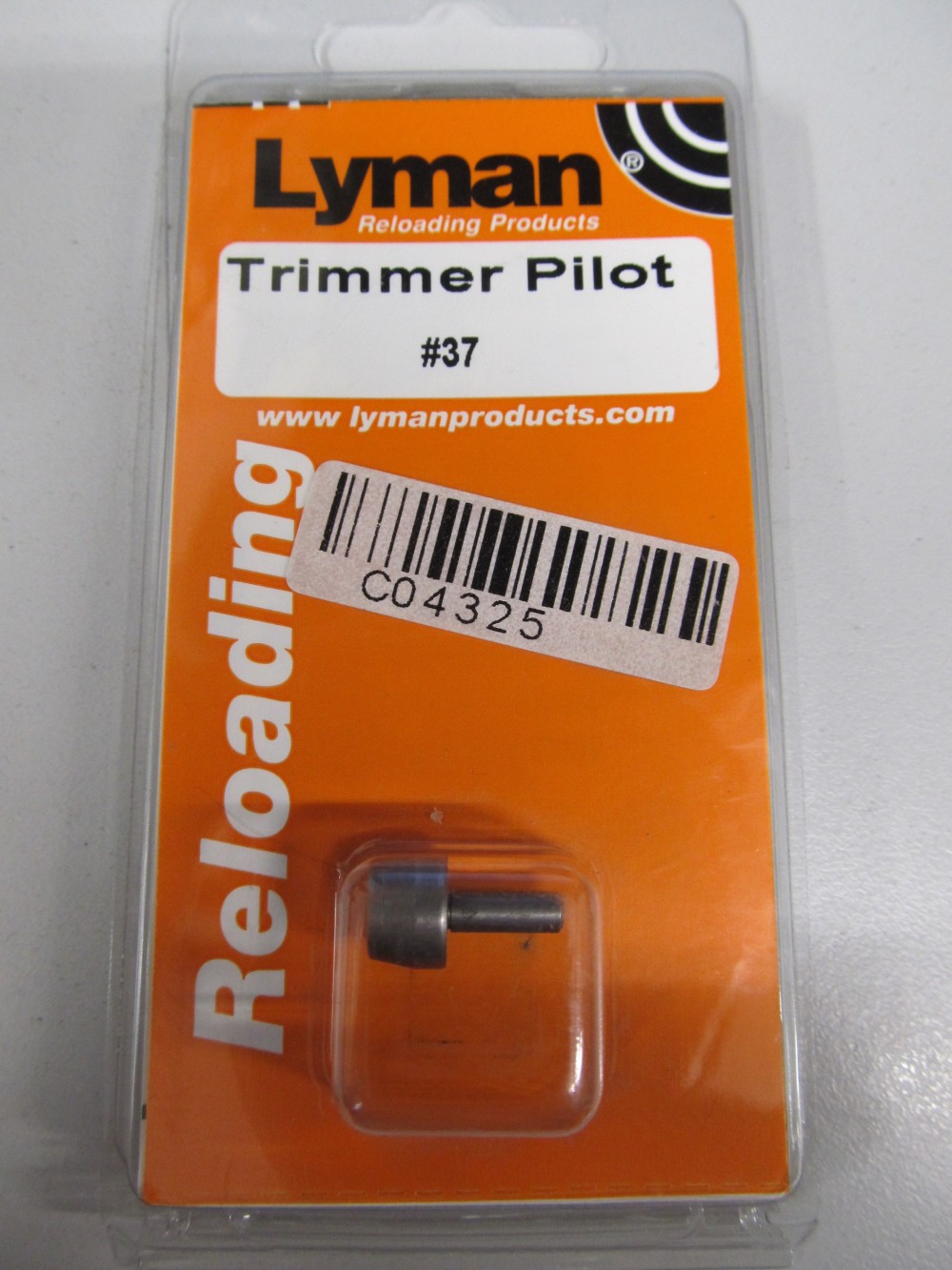 LYMAN PILOT X CASE TRIMMER CAL37