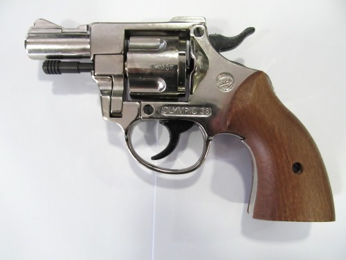 BRUNI REVOLVER NICKEL 2 INCH 380