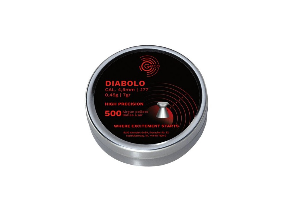 GECO PALLINI DIABOLO 4,5 MM ECON