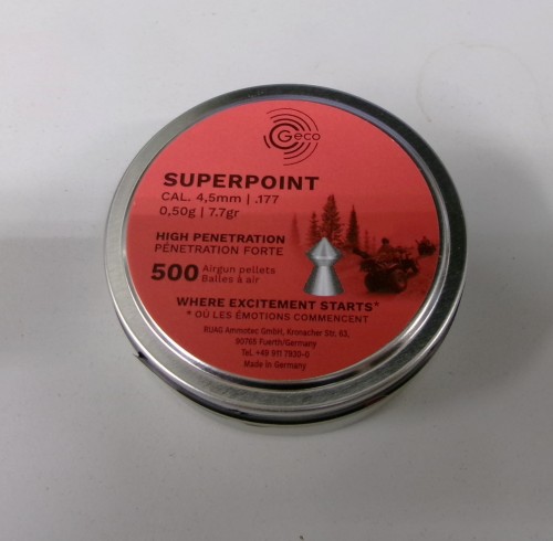 GECO PALLINI SUPER PUNTA 4,5 MM