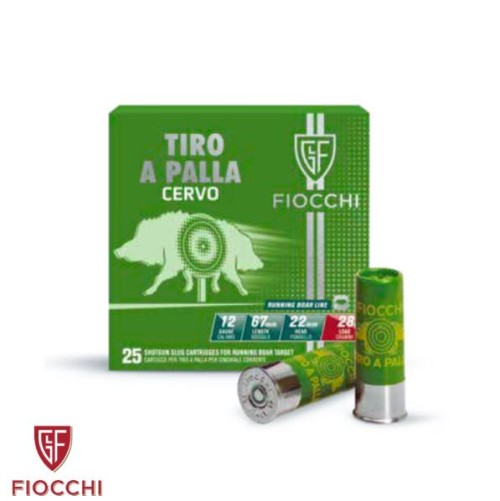 FIOCCHI CART TIRO PALLA C12 QT25