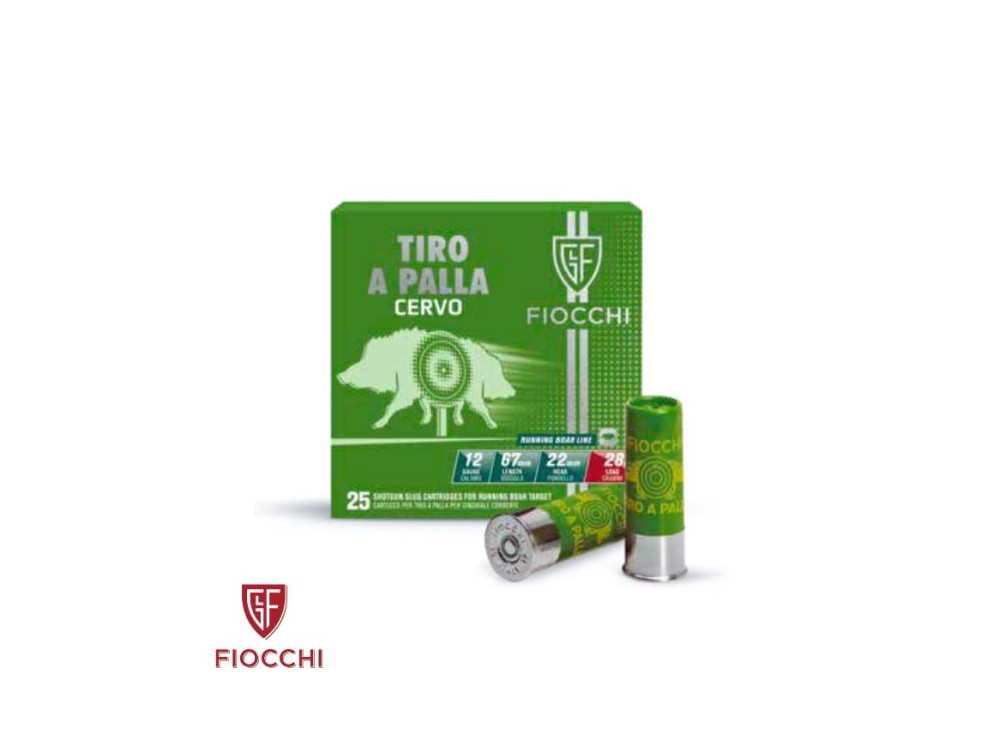 FIOCCHI CART TIRO PALLA C12 QT25