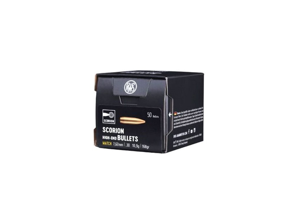 RWS PALLE 7,62 MM DIA  GR 168