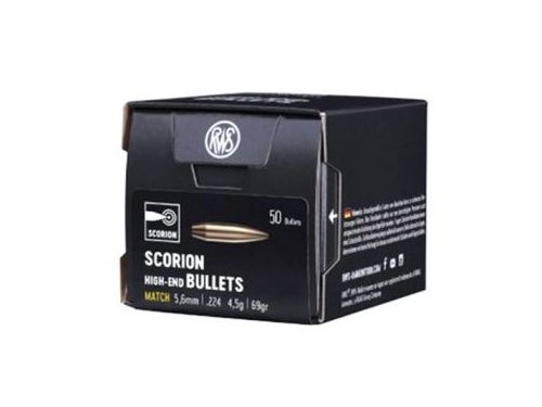 RWS PALLE  5,6 MM DIA 224 GR 69