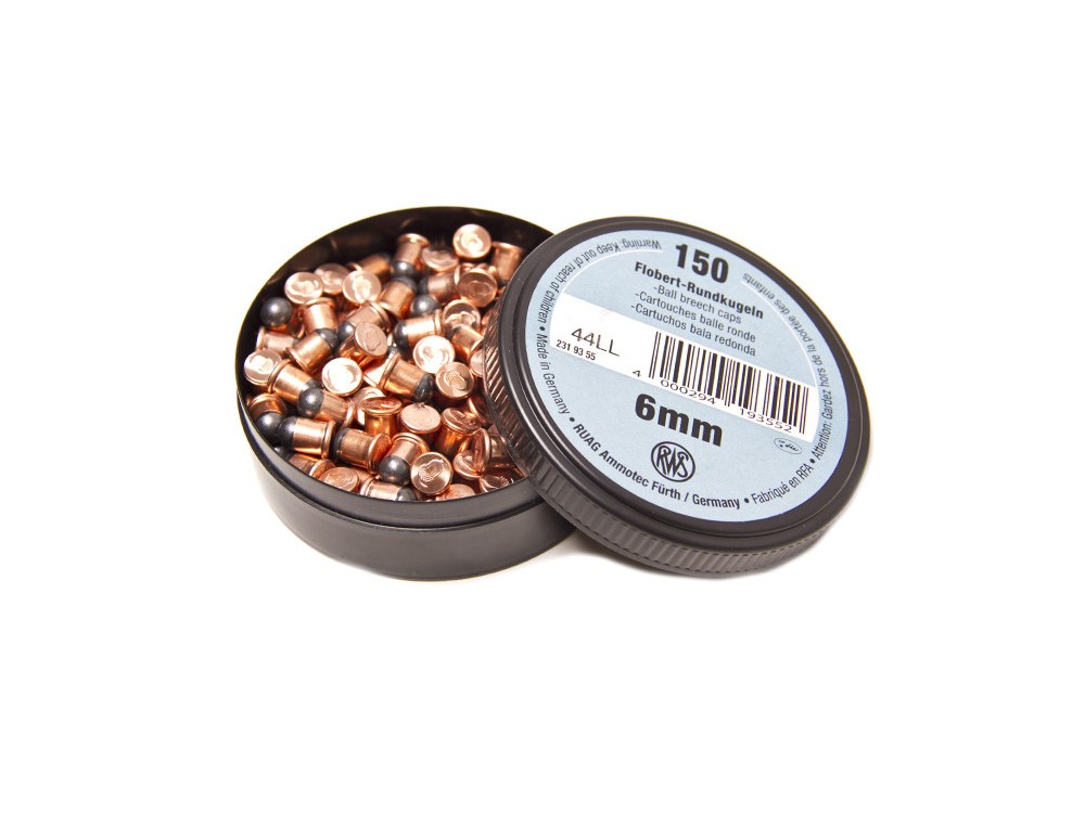 RWS CARICHE FLOBERT C 6MM PUNTA