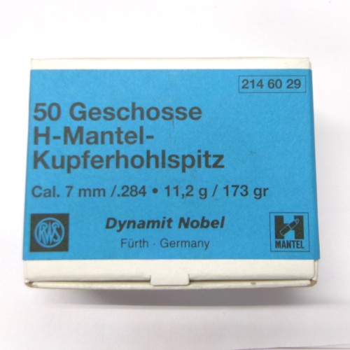 RWS PALLE 7MM GR 173 H-MANTEL