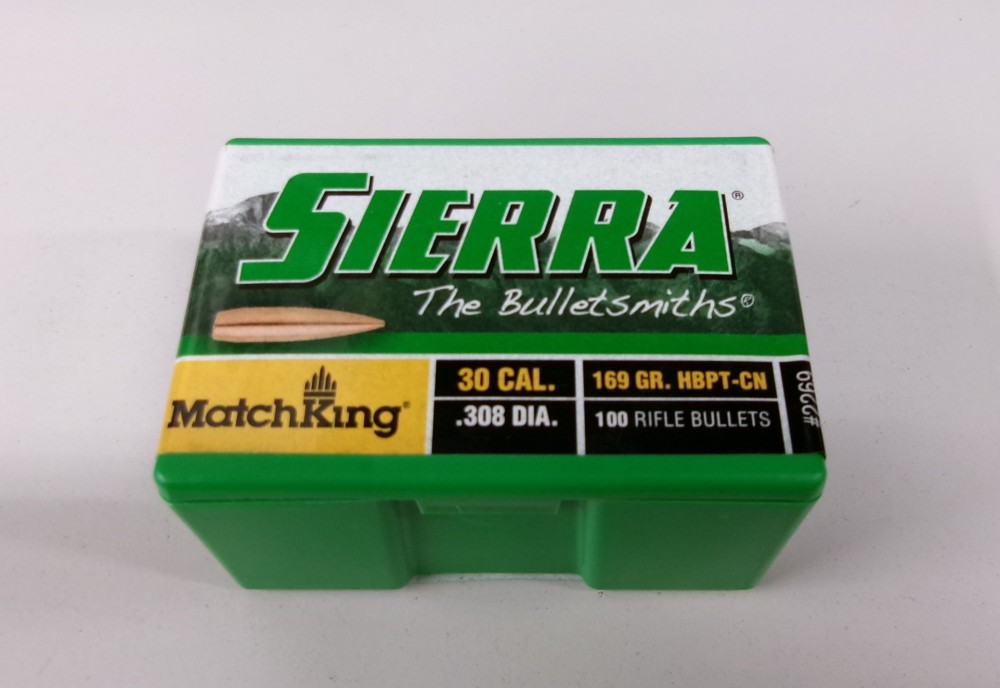 SIERRA PALLE C30 GR 169 HPBT-CN