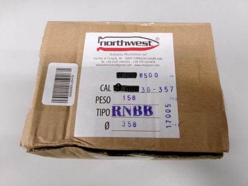 NORTHWEST P PIOMBO 38 357 158GR
