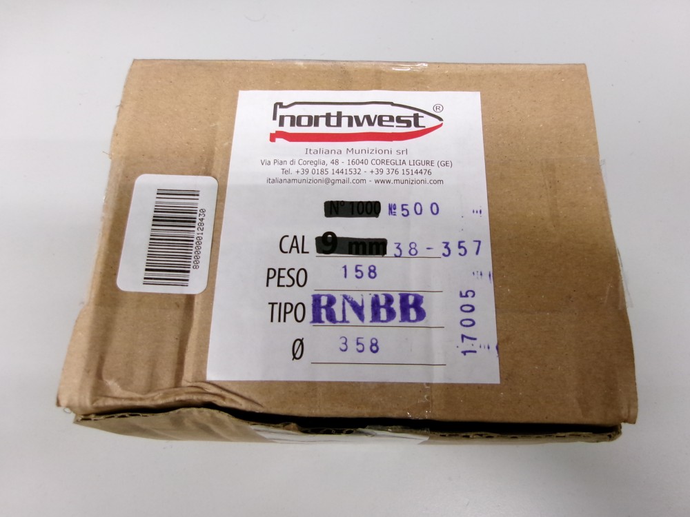 NORTHWEST P PIOMBO 38 357 158GR