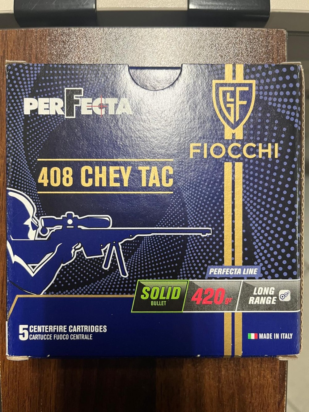 FIOCCHI CARICHE C408 CHEY TAC SOLID